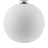 Modern European furniture - Pleated Linen Ceramic Table Lamp - www.oroa.com