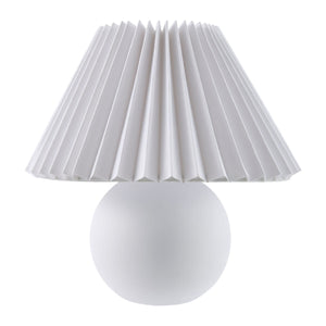   Pleated Linen Ceramic Table Lamp | Oroa.com