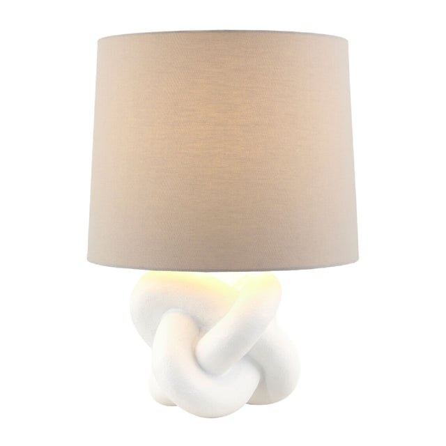 Knotted Base Accent Table Lamp | Kuda Home Burkina | Oroa.com