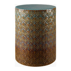 Modern European furniture - Carved Pattern Ceramic Garden Stool - www.oroa.com