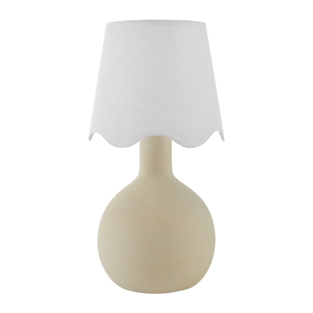   Wavy-Edge Rattan Ceramic Table Lamp | Oroa.com