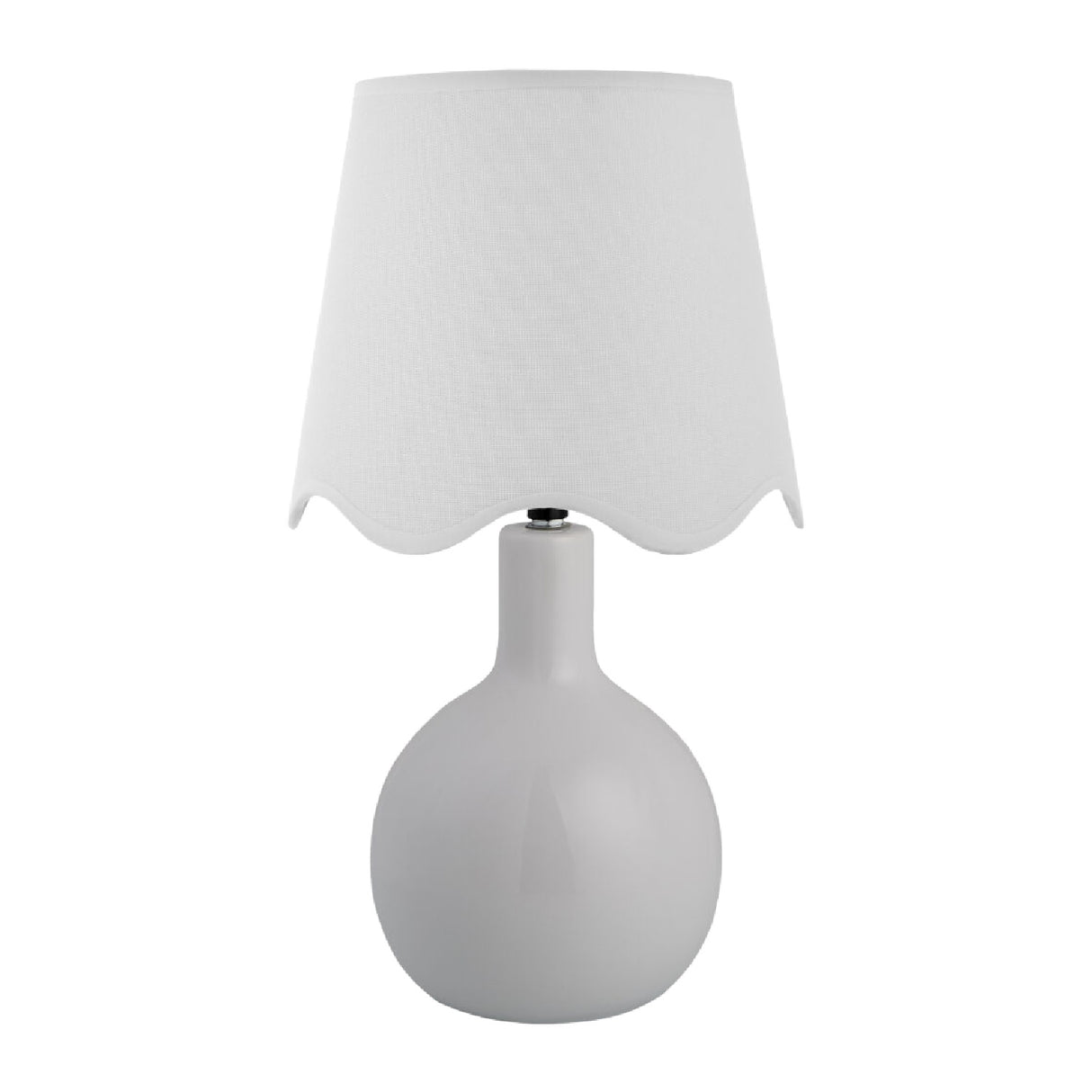   Wavy-Edge Rattan Ceramic Table Lamp | Oroa.com