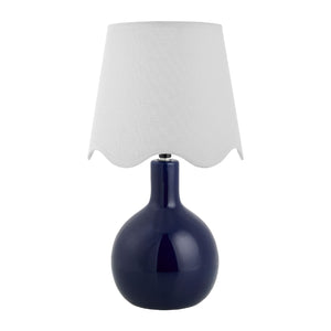   Wavy-Edge Rattan Ceramic Table Lamp | Oroa.com