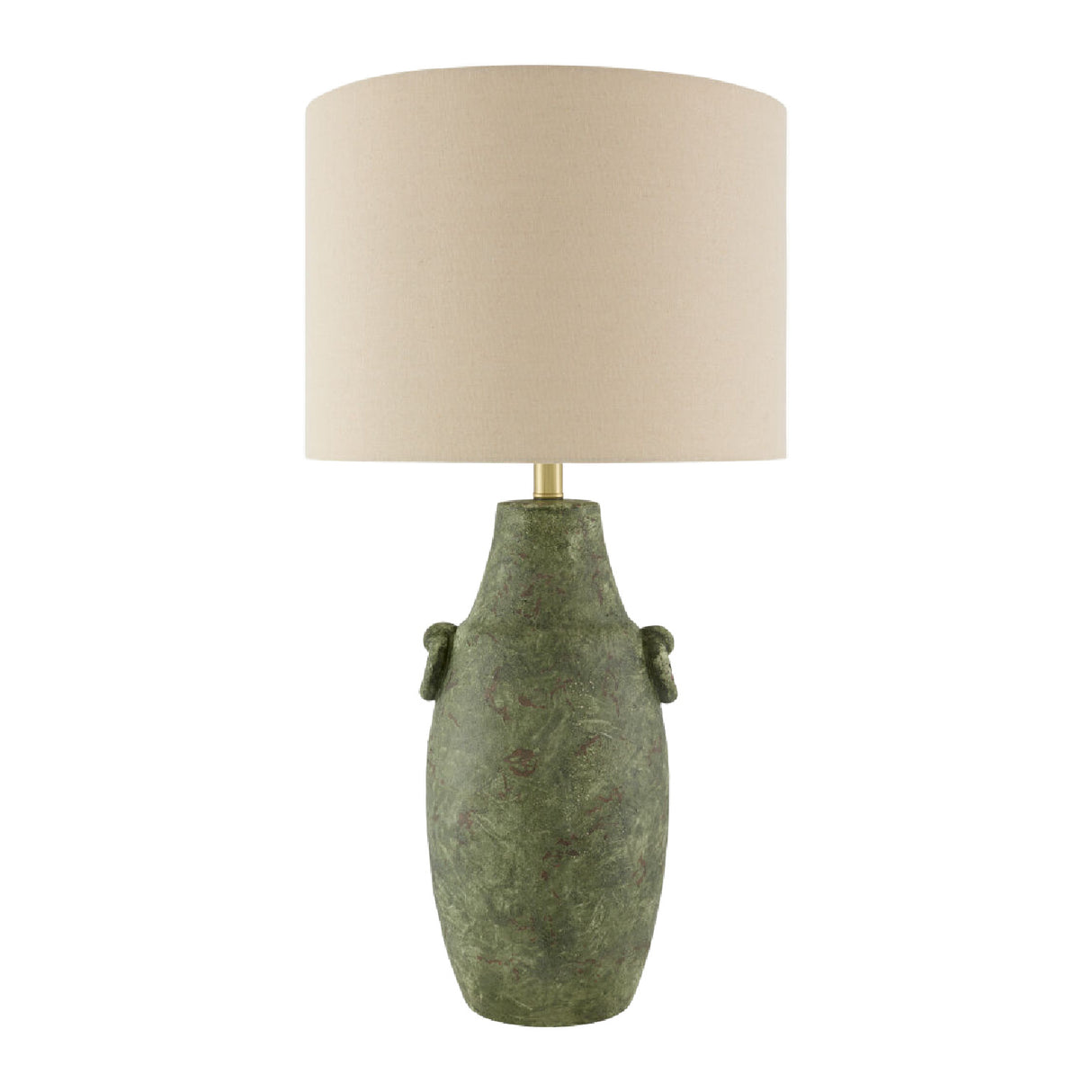   Handpainted Green Ceramic Table Lamp | Oroa.com