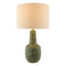 Modern European furniture - Handpainted Green Ceramic Table Lamp - www.oroa.com