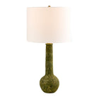 Modern European furniture - Rustic Green Ceramic Table Lamp - www.oroa.com