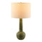 Modern European furniture - Handpainted Green Ceramic Table Lamp - www.oroa.com