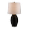 Modern European furniture -  Cement Base Linen Table Lamp - www.oroa.com