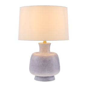 Modern European furniture - Painted Base Linen Table Lamp - www.oroa.com