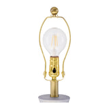 Modern European furniture - Painted Base Linen Table Lamp - www.oroa.com