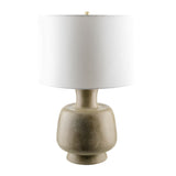 Modern European furniture - Painted Base Linen Table Lamp - www.oroa.com