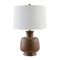 Modern European furniture - Painted Base Linen Table Lamp - www.oroa.com