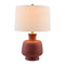 Modern European furniture - Painted Base Linen Table Lamp - www.oroa.com