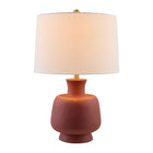 Modern European furniture - Painted Base Linen Table Lamp - www.oroa.com