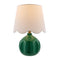 Modern European furniture - Wavy Linen Accent Table Lamp - www.oroa.com