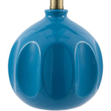 Modern European furniture - Wavy Linen Accent Table Lamp - www.oroa.com