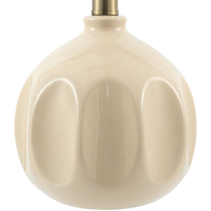   Wavy Linen Accent Table Lamp | Oroa.com