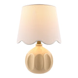 Modern European furniture - Wavy Linen Accent Table Lamp - www.oroa.com