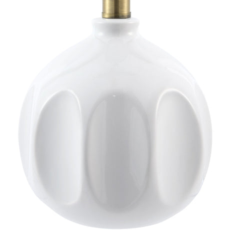 Modern European furniture - Wavy Linen Accent Table Lamp - www.oroa.com