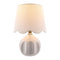 Modern European furniture - Wavy Linen Accent Table Lamp - www.oroa.com
