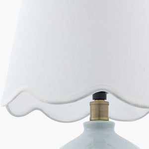   Wavy Linen Accent Table Lamp | Oroa.com