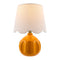Modern European furniture - Wavy Linen Accent Table Lamp - www.oroa.com