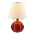 Modern European furniture - Wavy Linen Accent Table Lamp - www.oroa.com