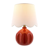 Modern European furniture - Wavy Linen Accent Table Lamp - www.oroa.com