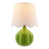 Modern European furniture - Wavy Linen Accent Table Lamp - www.oroa.com
