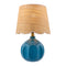 Modern European furniture - Wavy Rattan Accent Table Lamp - www.oroa.com