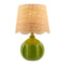 Modern European furniture - Wavy Rattan Accent Table Lamp - www.oroa.com