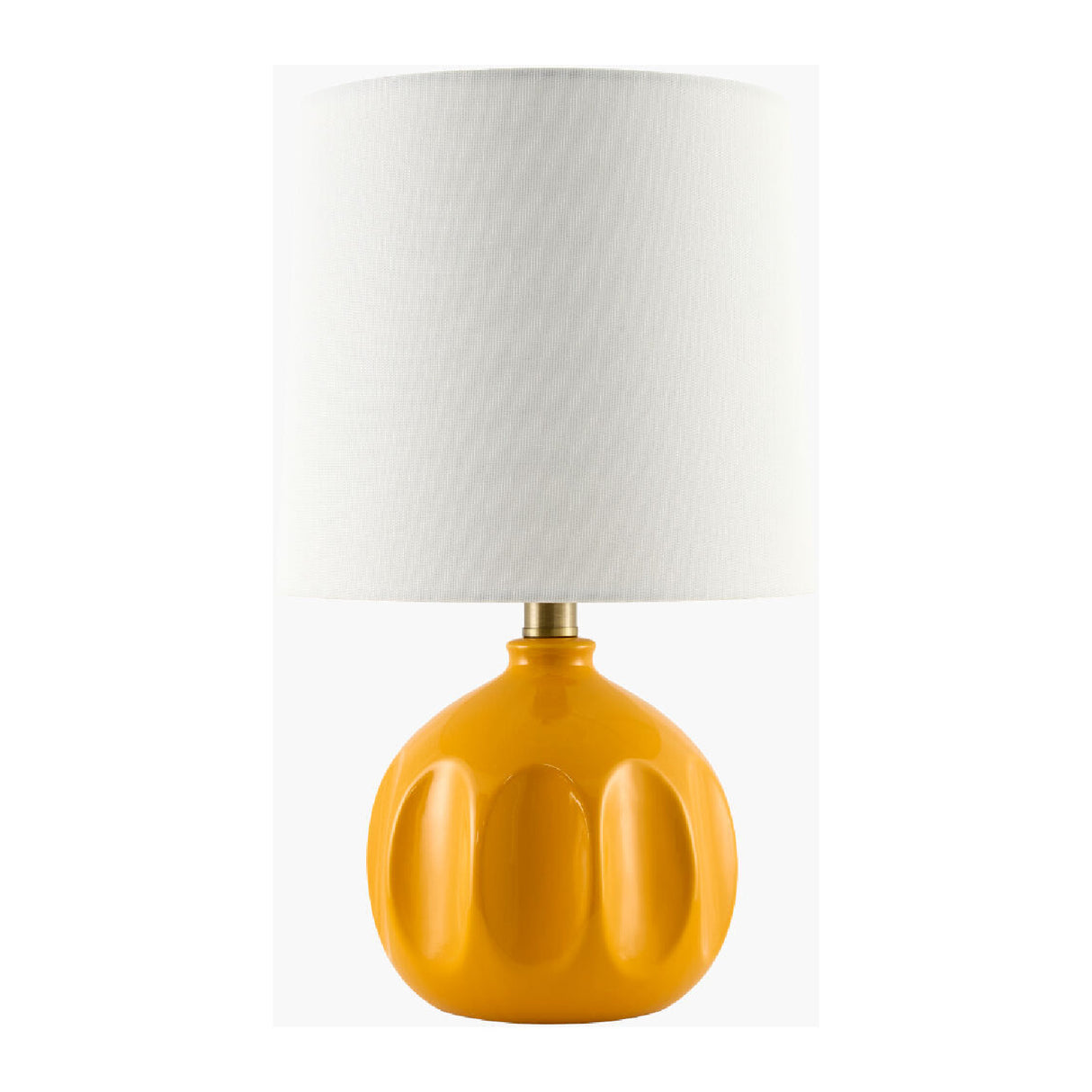   Linen Carved Ceramic Table Lamp | Oroa.com