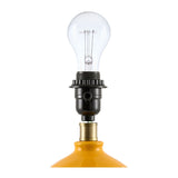 Modern European furniture - Linen Carved Ceramic Table Lamp - www.oroa.com