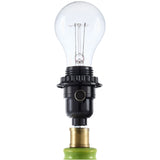 Modern European furniture - Linen Carved Ceramic Table Lamp - www.oroa.com