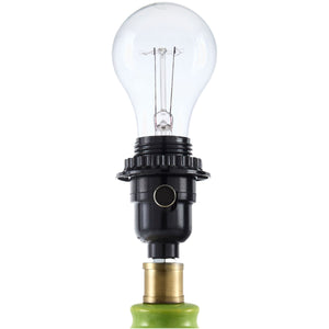   Linen Carved Ceramic Table Lamp | Oroa.com