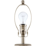 Modern European furniture - Carved Gray Ceramic Table Lamp - www.oroa.com