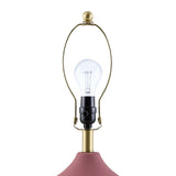 Modern European furniture - Ceramic Beige Linen Table Lamp - www.oroa.com