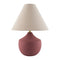 Modern European furniture - Ceramic Beige Linen Table Lamp - www.oroa.com