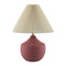 Modern European furniture - Ceramic Beige Linen Table Lamp - www.oroa.com