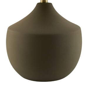   Ceramic Beige Linen Table Lamp | Oroa.com
