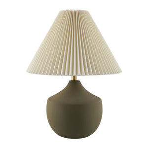   Ceramic Beige Linen Table Lamp | Oroa.com