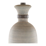 Modern European furniture - Gray Base Accent Table Lamp - www.oroa.com