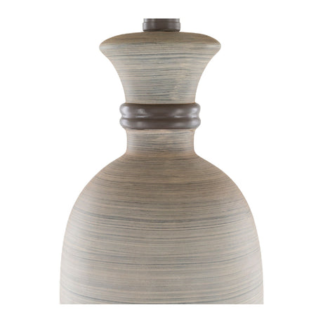 Modern European furniture - Gray Base Accent Table Lamp - www.oroa.com