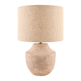 Modern European furniture - Painted Ceramic Linen Table Lamp - www.oroa.com