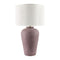 Modern European furniture - Painted Cement Linen Table Lamp - www.oroa.com