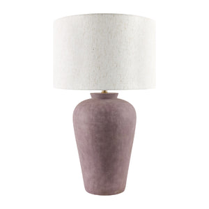   Modern European furniture - Painted Cement Linen Table Lamp - www.oroa.com | Oroa.com