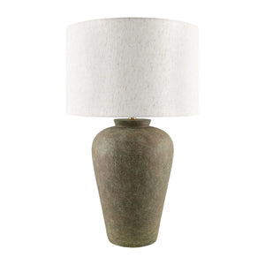   Modern European furniture - Painted Cement Linen Table Lamp - www.oroa.com | Oroa.com