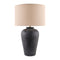 Modern European furniture - Painted Cement Linen Table Lamp - www.oroa.com