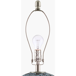   Modern European furniture - Textured Gray Ceramic Table Lamp - www.oroa.com | Oroa.com