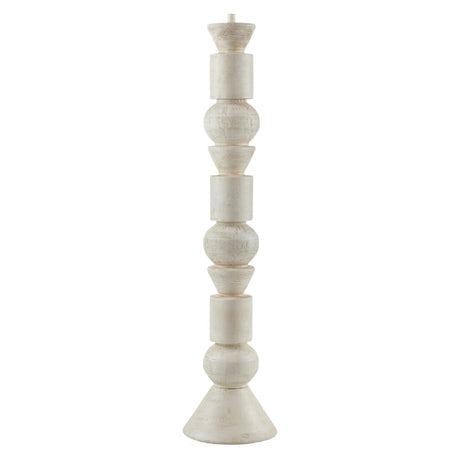 Modern European furniture - White Stacked Base Floor Lamp - www.oroa.com